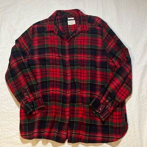 American Eagle Boyfriend fit flannel shirt size XXL